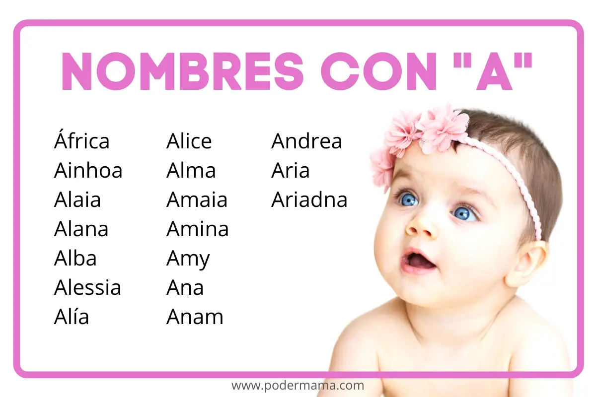 nombres para niña que serán tendencia en Poder Mamá