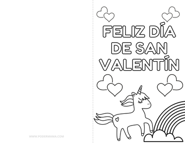 10 tarjetas de San Valentín para niños. Descarga gratis. - Poder Mamá