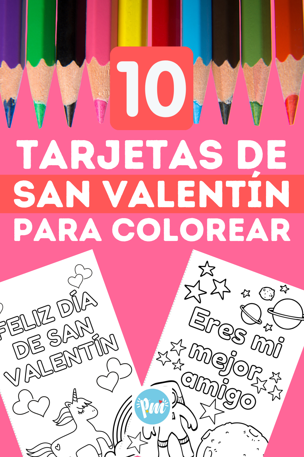 10 Tarjetas De San Valentín Para Niños Descarga Gratis Poder Mamá 9589