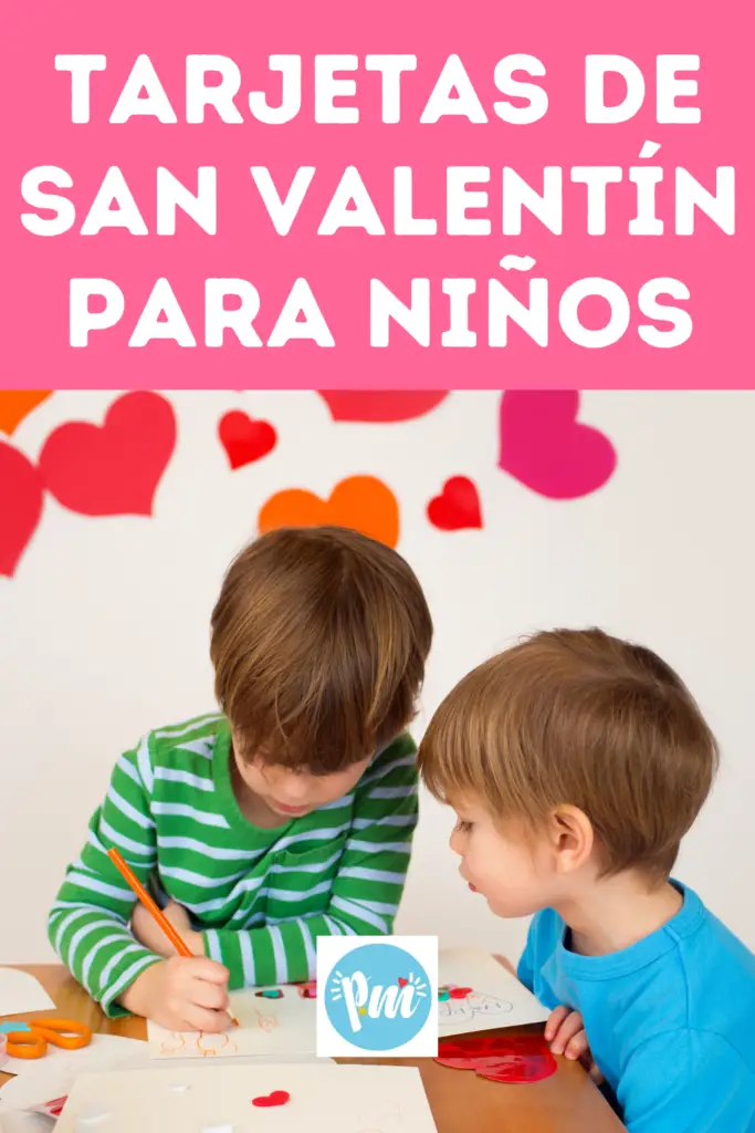 Tarjetas de San Valentín para niños