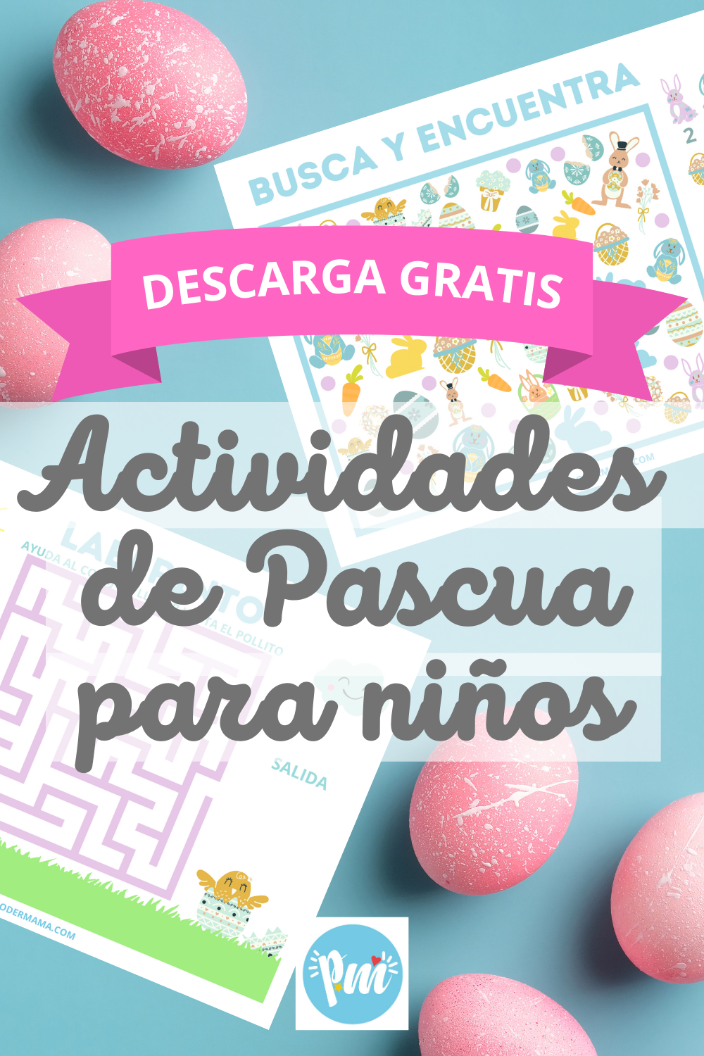 Actividades De Pascua Para Niños Imprimible Gratis Poder Mamá 8579