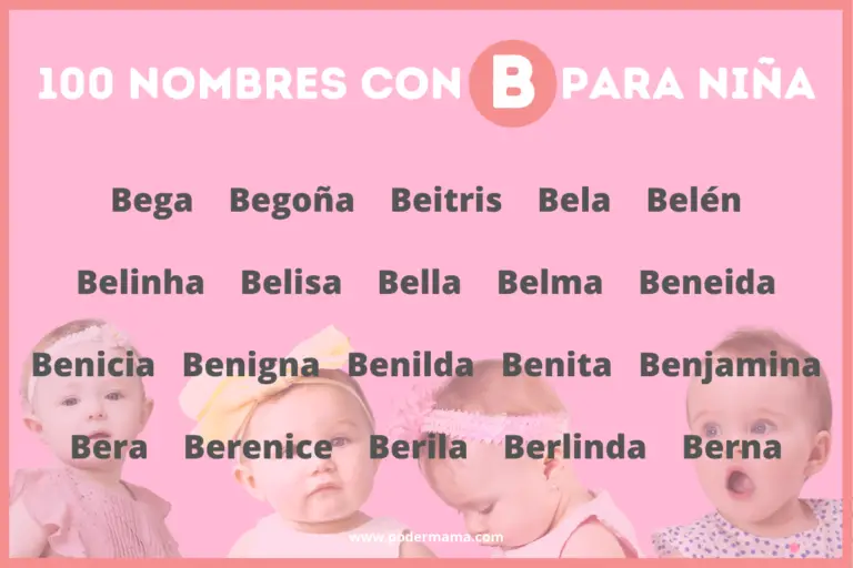 100 Nombres Con B Para Niña, Origen Y Significado. - Poder Mamá