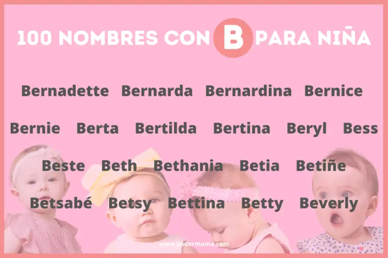 100 Nombres Con B Para Niña, Origen Y Significado. - Poder Mamá