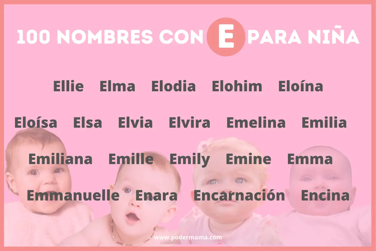 Nombres De Niña Que Empiecen Con La Letra E