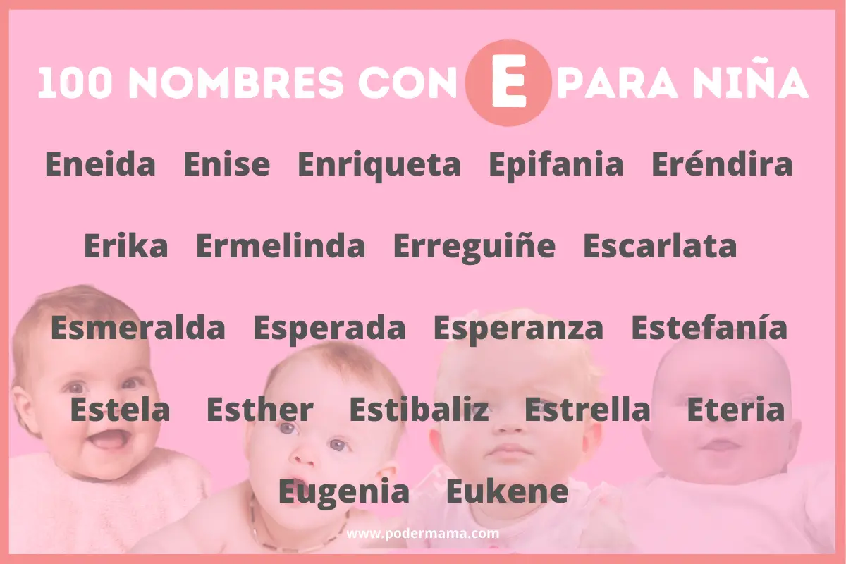 Nombres De Niña Que Empiecen Con La Letra E