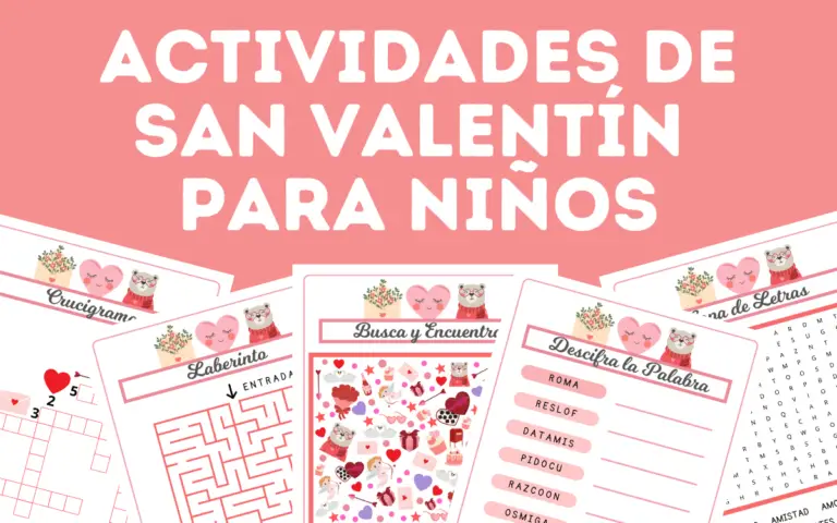 Actividades de San Valentín para niños