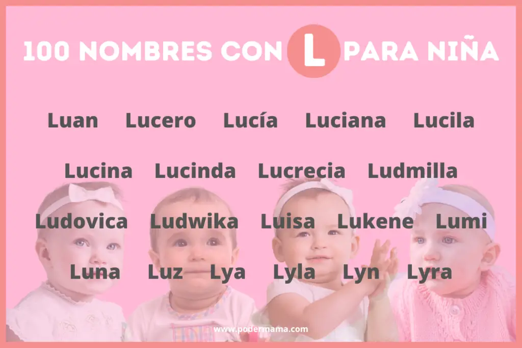 Nombres de mujer con L para tu bebé 