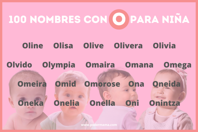 100 Nombres con O para niña, origen y significado. - Poder Mamá