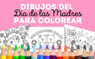 Dibujos del Día de las Madres para colorear