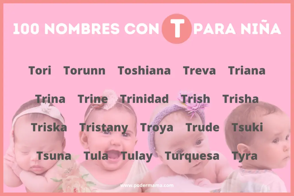 Nombres de mujer con T