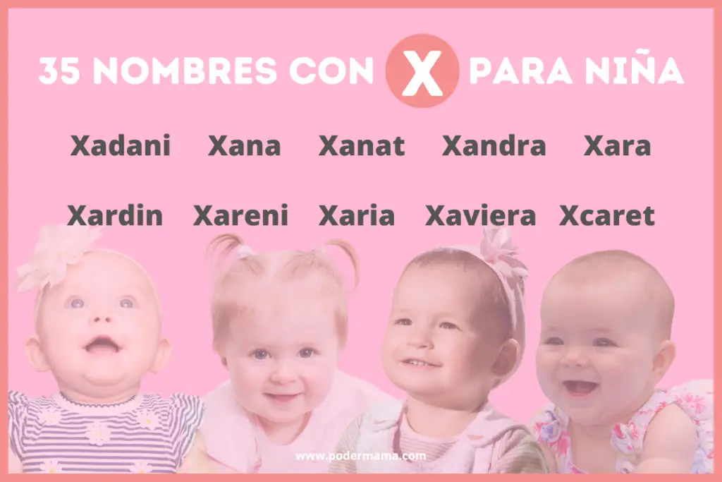 Nombres con X para niña