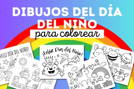 Dibujos del Día del Niño para colorear