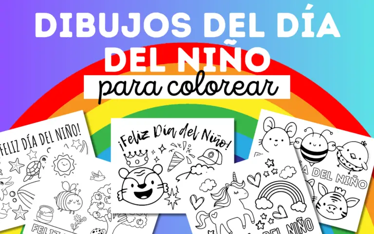Dibujos del Día del Niño para colorear