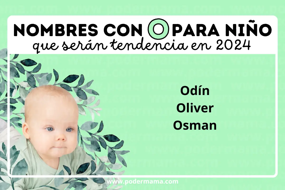 100 Nombres para niño 2024; bonitos y en tendencia. Poder Mamá