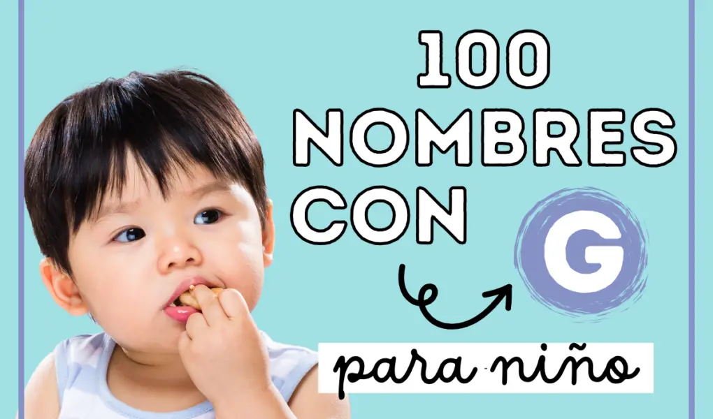 100 Nombres con G para niño, origen y significado