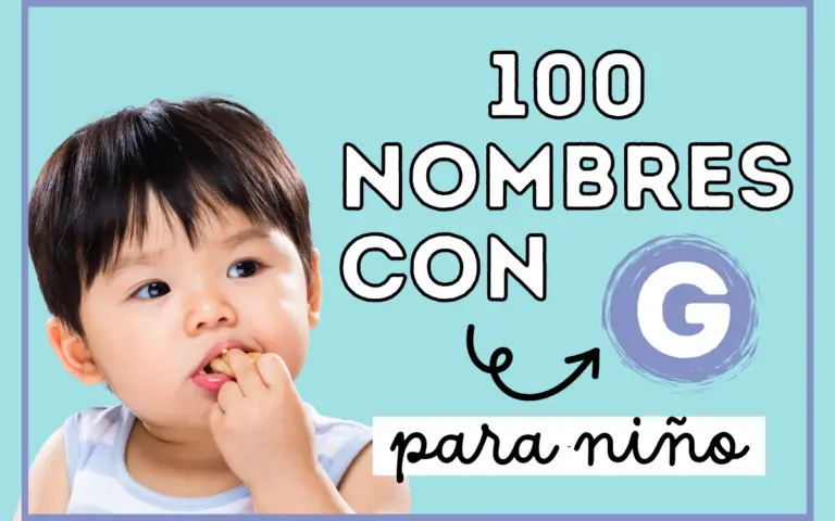 100 Nombres con G para niño, origen y significado