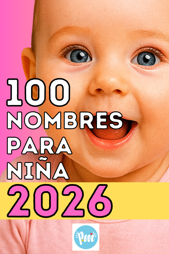 100 Nombres para niña 2026, tendencias.