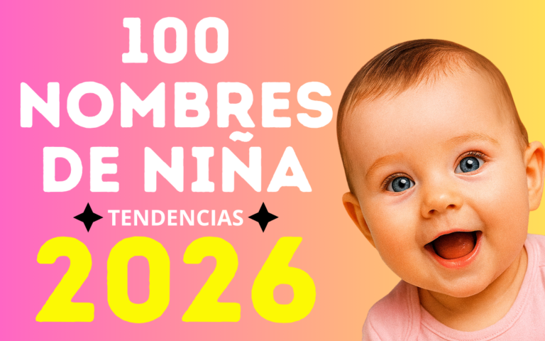 100 Nombres para niña tendencias 2026