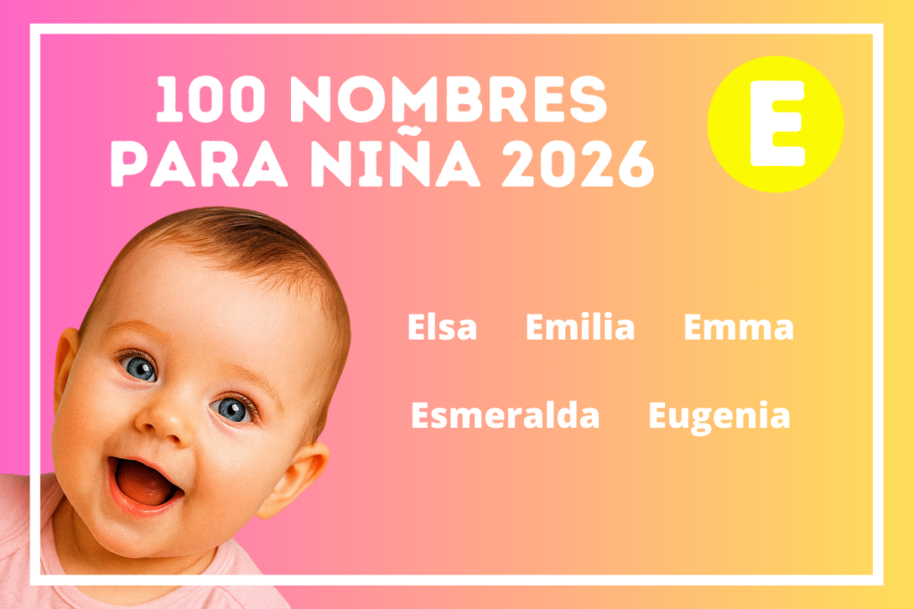 Nombres femeninos 2026 que comienzan con E