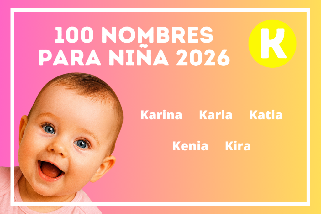 Nombres para niña 2026 que comienzan con K