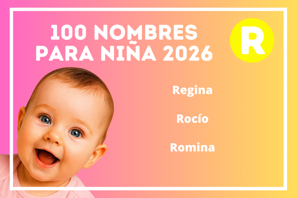 Nombres femeninos en tendencia 2026 que comienzan con R