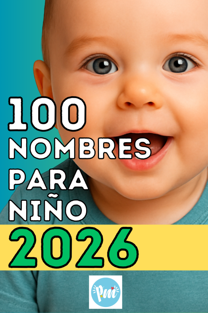 100 nombres para niño en 2026, bonitos y en tendencia.